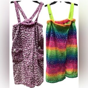 Girls Size Medium/Large Bath Cover Up Dress. Preloved Great Condition